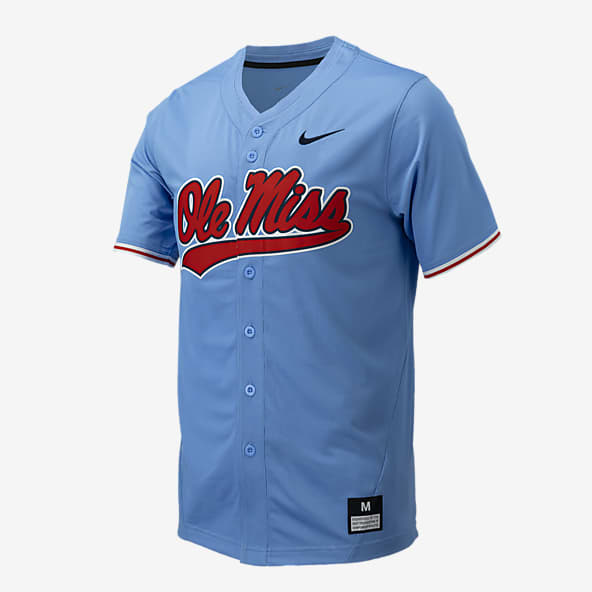 Mens Blue Baseball Jerseys. Nike